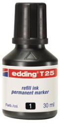 edding Utántöltő alkoholos markerhez, EDDING "T25", fekete