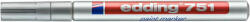 edding Lakkmarker, 1-2 mm, EDDING " 751" , ezüst