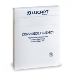 Lucart Toalettülőke takaró papír 200 lap/csomag Lucart_893001U fehér - toptoner