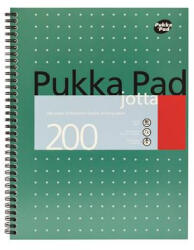 Pukka Pad Spirálfüzet, A4+, kockás, 100 lap, PUKKA PAD, " Metallic Jotta"
