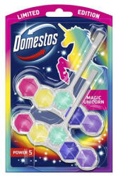 Domestos WC frissítő blokk, 2 db-os, DOMESTOS " Power 5" , unikornis