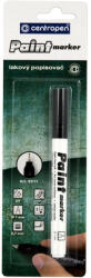 Centropen Lakkmarker 0, 7mm, vékony metál hegy Centropen 9211 fekete (A-592119912) - toptoner