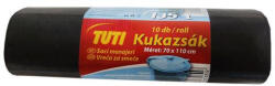 TUTI Szemeteszsák, 135 l, 10 db, 70x110 cm, 17 , TUTI, fekete