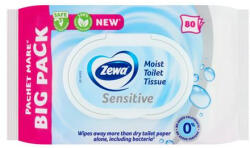 Zewa Toalettpapír, nedves, 80db, ZEWA, sensitive