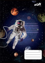 Esselte Füzet, tűzött, A5, kockás, 32 lap, COOL BY VICTORIA, " Space" , 27-32