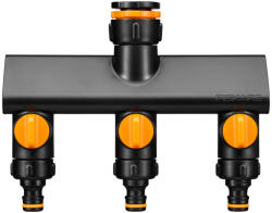Fiskars Comfort 3 utas csaptelep csatlakozó, multi, be/ki