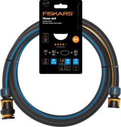 Fiskars Comfort tömlőszett 13 mm (1/2") 1, 8 m, csatlakozókkal
