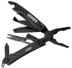 Gerber Dime mini kombinált szerszám, fekete