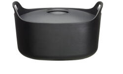 Iittala Sarpaneva öntöttvas lábas, fedővel (4 L)