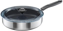 Fiskars Functional Form párolóserpenyő, fedővel (26 cm) kerámia bevonattal