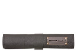 Friedr. Dick DICK Késtartó táska 5 db késnek, vagy kiegészítőnek, exkluzív bőr kivitelben, fekete