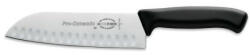 Friedr. Dick DICK ProDynamic santoku kés, barázdált pengével (18 cm) fekete