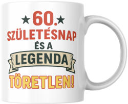  60. Születésnap legenda születésnapi bögre (60_Szuletesnap_legenda_szuletesnapi_bogre)