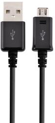 Samsung adatkábel (microUSB, 85cm) FEKETE (ECB-DU4AWC)
