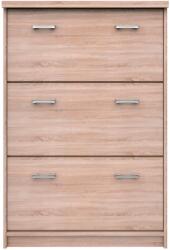 Mobikon Pantofar PAL stejar SonomaTopty 80x27x121 cm (0000370867) Pantofar
