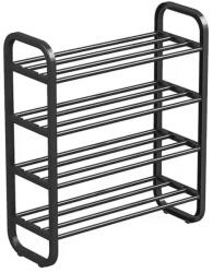 Mobikon Pantofar metal negru Ferrum 61x23x58 cm (0000399548) Pantofar
