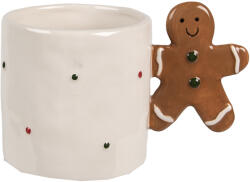 Clayre & Eef Set 4 cani Turta Dulce ceramica multicolora 15x9x9 cm, 325 ml (6CEMU0152)