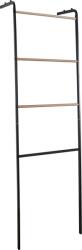 Mobikon Scara decorativa metal negru Buby 40x26, 5x160 cm (0000288700) Raft