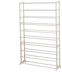 Mobikon Pantofar plastic metal alb Botis 90x16x140 cm (0000126084) Pantofar