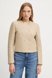 BOSS bőrdzseki - bézs 36