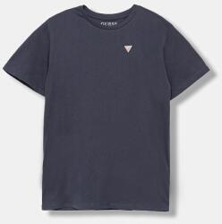GUESS gyerek pamut póló sötétkék, sima, L5YI38 K5M20 - sötétkék 136-146