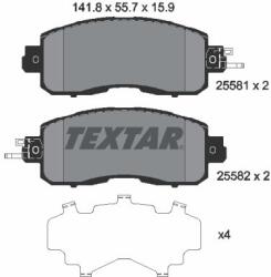 TEXTAR Set placute frana TEXTAR 2558101 (2558101)