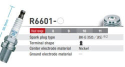 NGK Racing Spark Plug M14 x 19mm (Hex 16.0mm) 50.5mm - llracing - 29 310 Ft