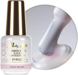 Molly Lac Rubber Base SOS Antidotum Pro Salon Molly Nails Milky Blush 15g