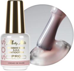 Molly Lac Rubber Base SOS Antidotum Pro Salon Molly Nails Creme de Nude 15g