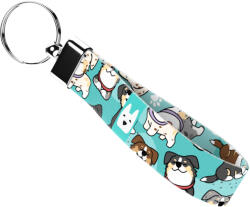 april & june Ausztrál juhász, kék - Kulcstartó - blue - april & june (anj-kc-261-S)