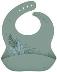 KikkaBoo Силиконов лигавник KikkaBoo Platinum Silicone - Flora, Sage (31302050038) - baby