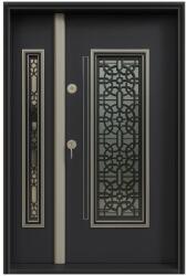 NOVO DOORS Usa metalica dubla de exterior cu izolatie si vizor Novo Doors NDS1001, Din compozit, 2 yale, Kit complet, Pentru case (NDS1001)