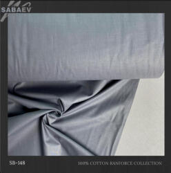 SABAEV Material Bumbac Satinat Uni Engros - Stofa Lenjerii 240 cm Latime Producatori sb 148 gri