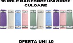 SABAEV 10 ROLE UNI Material satinat pentru lenjerii en gros uni