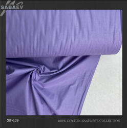 SABAEV bumbac satinat uni sb 159 mov 240 cm material bumbac ranforce Oeko-Tex 5 ML