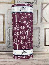 SABAEV Bumbac Satinat 100% Engross - Latiime 240 cm, Lungime 30 ml, Ideal pentru Lenjerii de Pat și Proiecte Textile 17777 mov