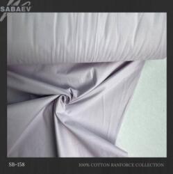 SABAEV bumbac satinat uni sb 158 gri 240 cm material bumbac ranforce Oeko-Tex 5 ML