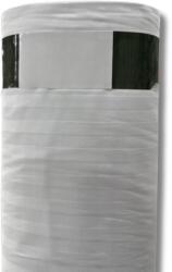 SABAEV Material Rola Bumbac 100 % Damasc Engros 240 cm , 30 ml alb dunga 2 cm