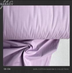 SABAEV Material Bumbac Satinat Uni Engros - Stofa Lenjerii 240 cm Latime Producatori sb 156 mov