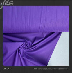 SABAEV Material Bumbac Satinat Uni Engros - Stofa Lenjerii 240 cm Latime Producatori sb 163 mov