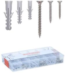 Csavar készlet tiplivel PZ1-PZ2 M5-M8 249db Black&Decker