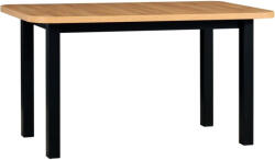 Asztal DS13 80×140/180 grandson laminált / fekete