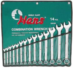 Hans Tools csillag-villás kulcskészlet 14r. 8-24mm CrV 16615M