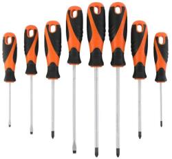 Kendo csavarhúzó készlet 8r. SL+PH+PZ mágneses CrV No. 85115 (85115)