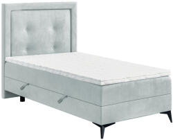  Kontinentális ágy HOLINI 90×200 balos magic velvet 2238