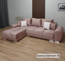  Karl sarokkanapé element rózsaszin balos