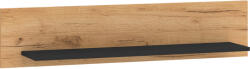 Polc ARSA 12 arany craft tölgy + fekete