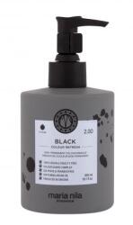 Maria Nila Colour Refresh tápláló és színező hajpakolás 300 ml árnyék 2.00 Black nőknek