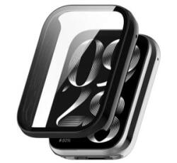 gigapack Műanyag keret (ütésálló + kijelzővédő üveg) FEKETE Xiaomi Smart Band 8 Pro ' csomagolás' (GP-155121) (GP-155121)