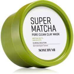 Some By Mi Super Matcha Pore Clean Clay Mask masca facială pentru curatarea tenului pentru micsorarea porilor 100 g Masca de fata